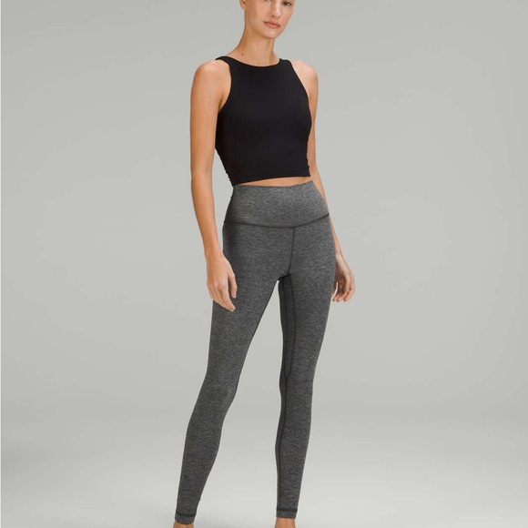 Lululemon Align High-Rise Pant 28" Heathered Graphite Grey Size 8 - Picture 7 of 7